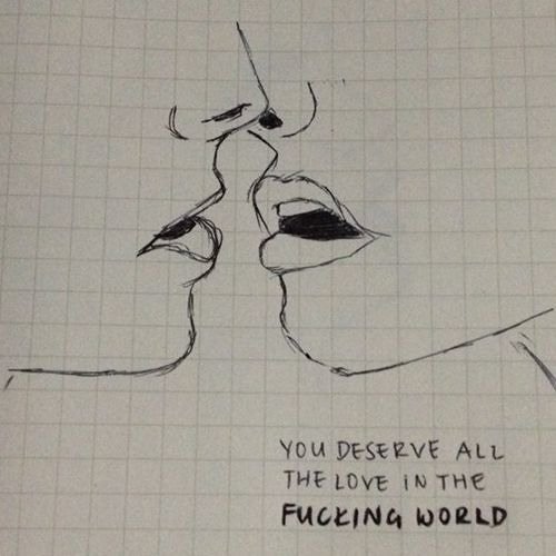 Рисунки в тетради черной ручкой