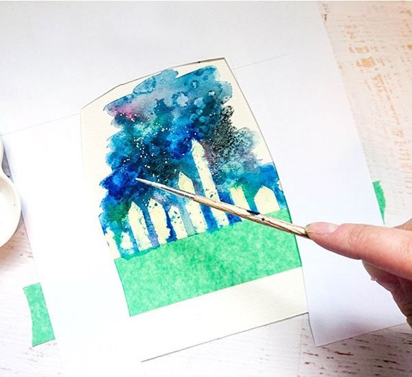 Анна Армона акварель