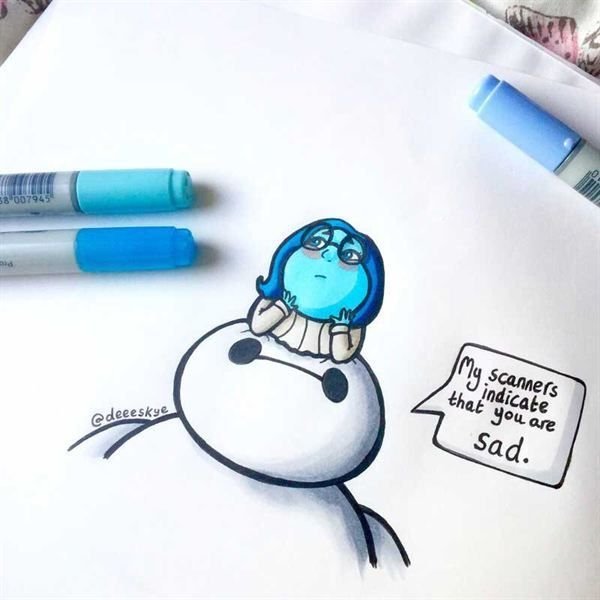 Зверушки маркерами