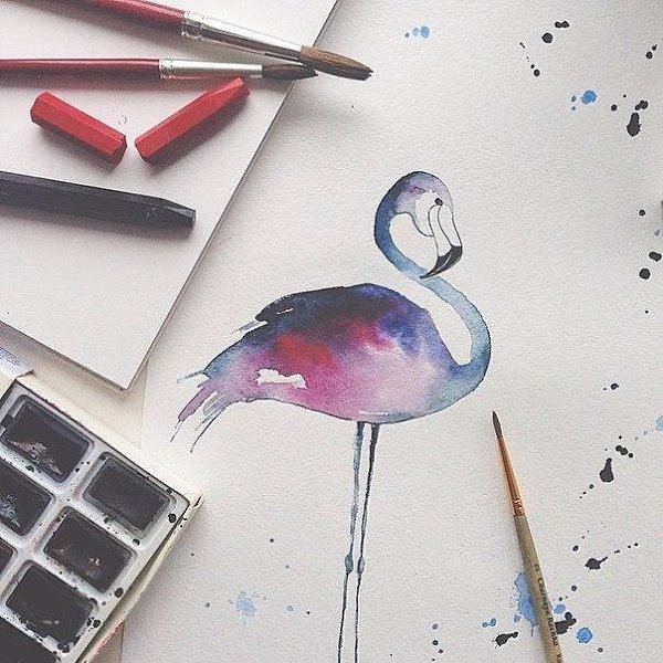 Техники рисования кистью