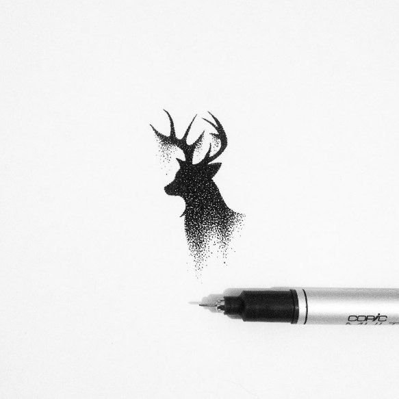 Маленькие с черной ручкой