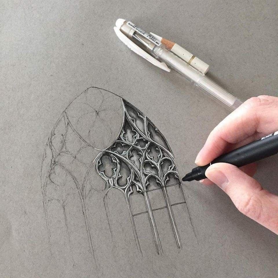 Техники рисования карандашом