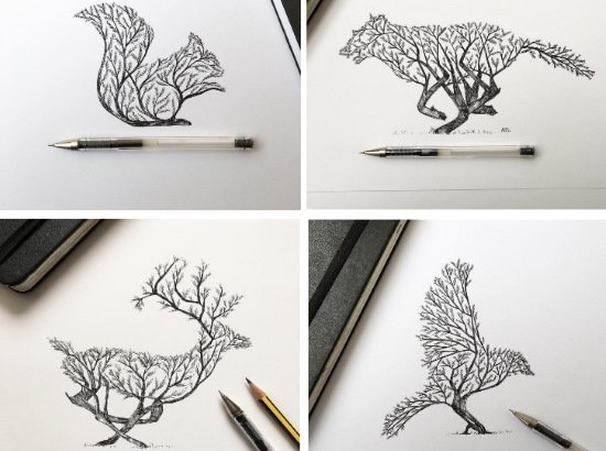 Красивые несложные рисунки