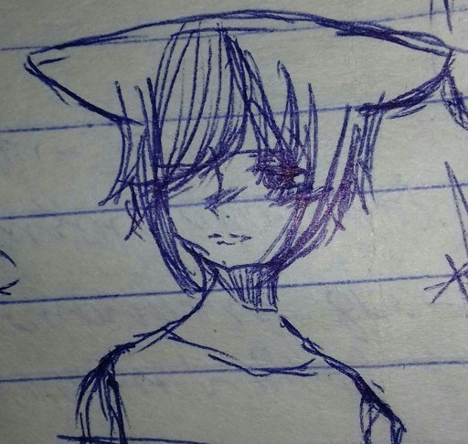 Аниме рисунки в тетради