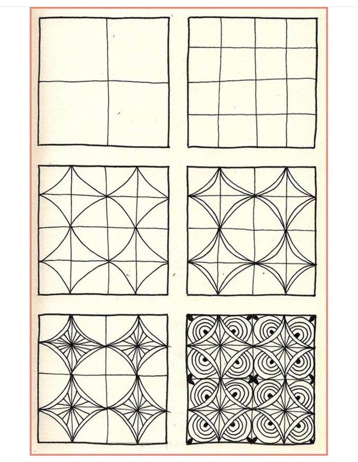 Геометрические узоры для рисования