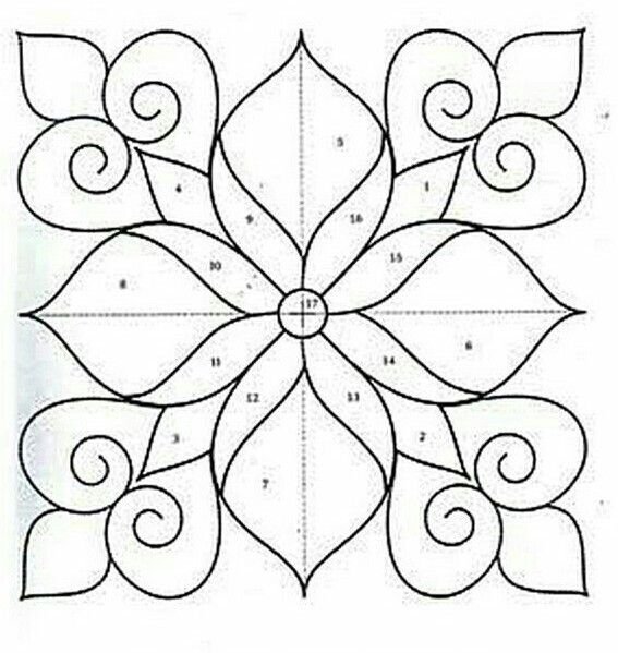 Симметричные узоры для рисования