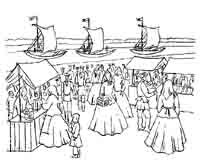 Ярмарка рисунок