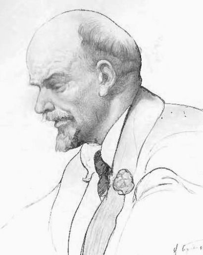 Ленин Владимир Ильич рисунок