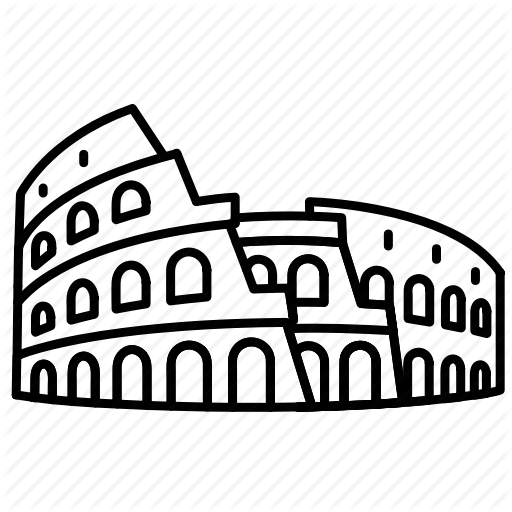 Италия Колизей вектор