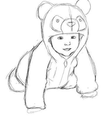 Позы для рисования детей