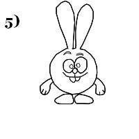 Раскраска Смешарики Крош