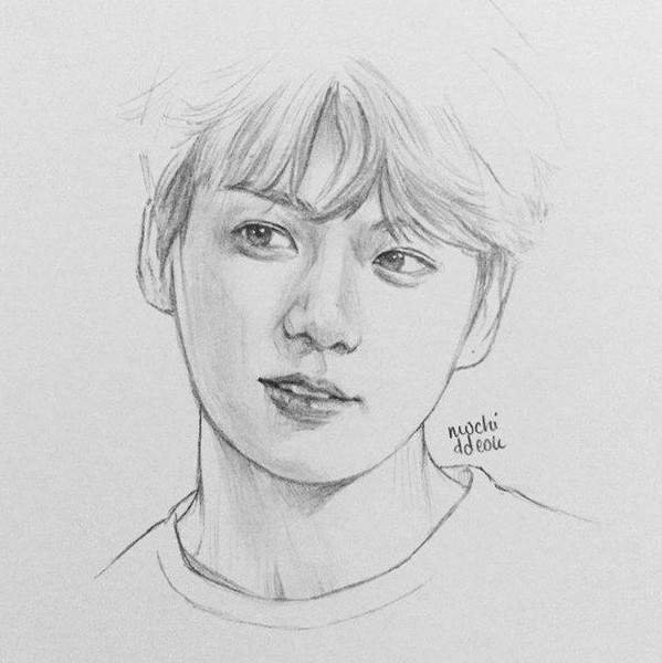 Легкие портреты БТС