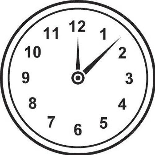 Часы для срисовывания