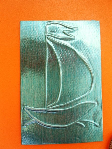 Рисунки на фольге для детей