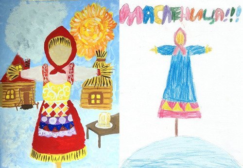 Блины раскраска