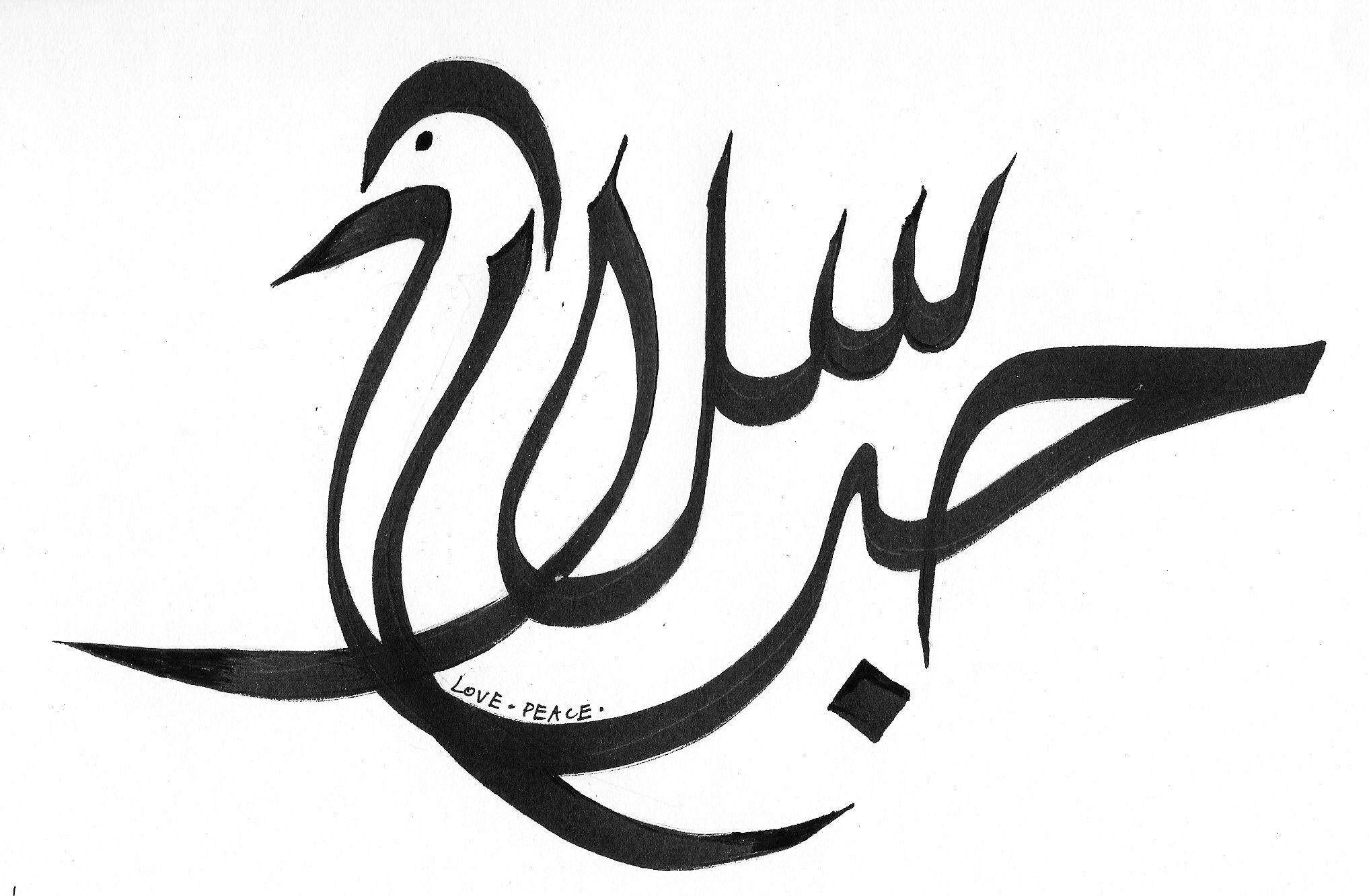 Каллиграфия арабская вязь для начинающих