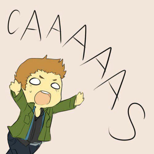 Дин Винчестер арт мультяшный