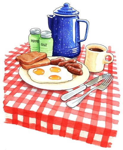 Блюда раскраска