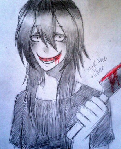 Джефф убийца аниме для срисовки