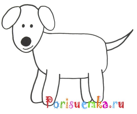 Такса эскиз