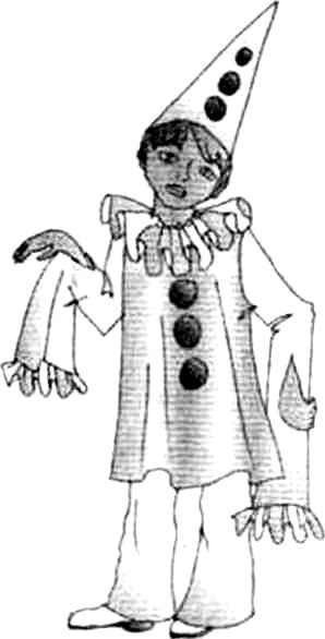 Эскиз исторического кос