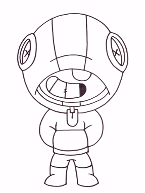 Нита БРАВЛ нарисованная