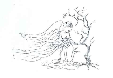 Иллюстрация к балладе Кубок рисунок