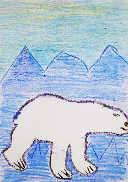 Арктика рисунок
