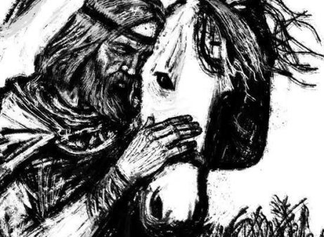 Песнь о вещем Олеге рисунок