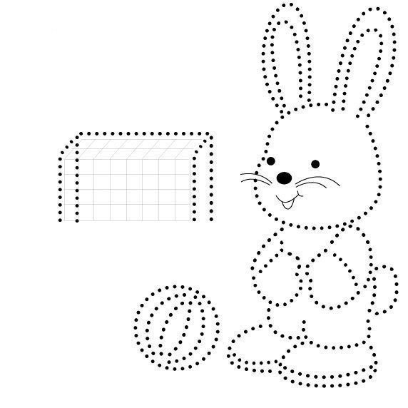 Соединение точек для малышей