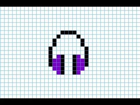 Простые пиксельные рисунки