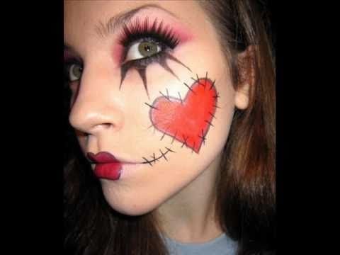 Легкий Хэллоуинский макияж клоун