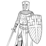 Раскраска Айвенго