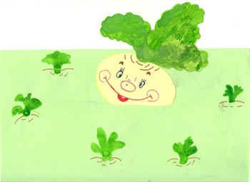 Иллюстрация к репке легко