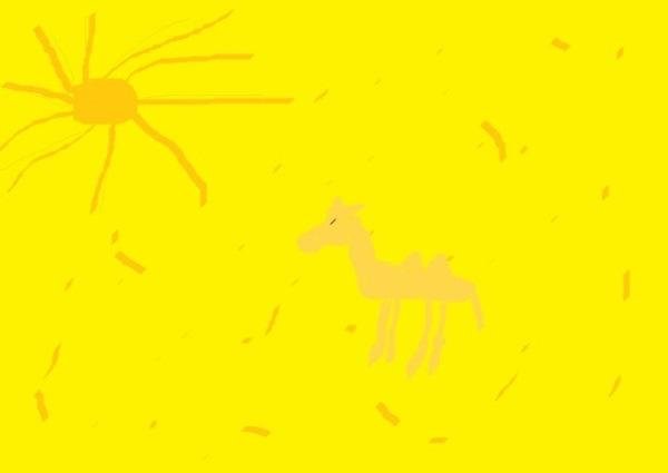 Легкие рисунки желтого цвета (49 фото)