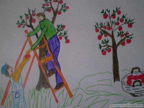 Детские рисунки о труде человека