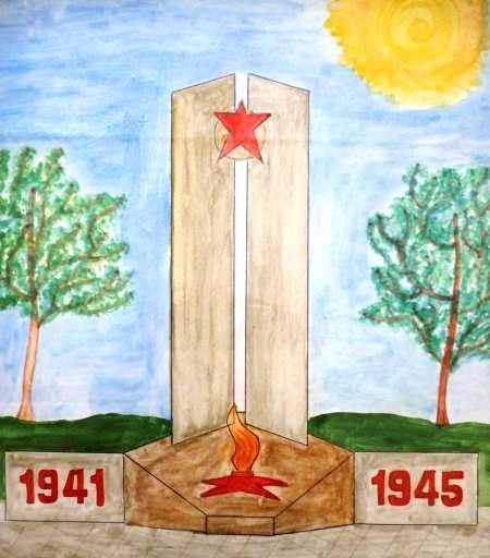 Памятник карандашом