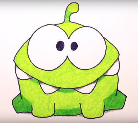 Ам Ням рисунок