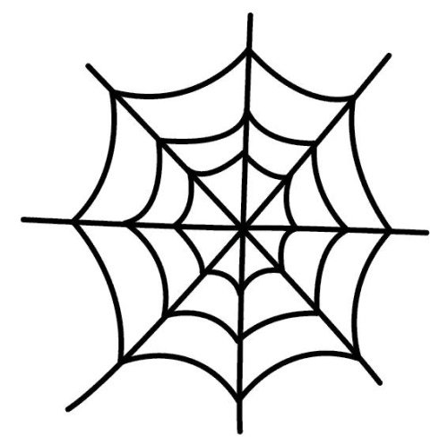 Паутинка рисунок для детей