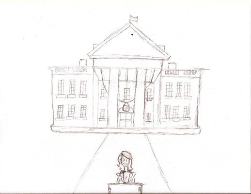 Усадьба карандашом легко