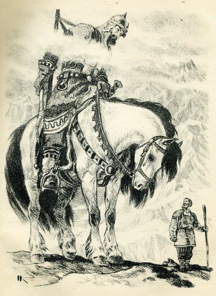 Илья Муромец портрет героя