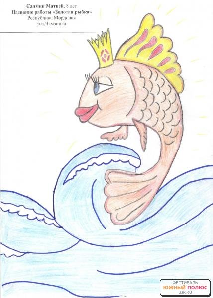 Рисунки по сказкам Пушкина для детей