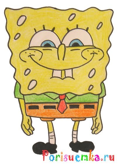 Губка Боб рисунок