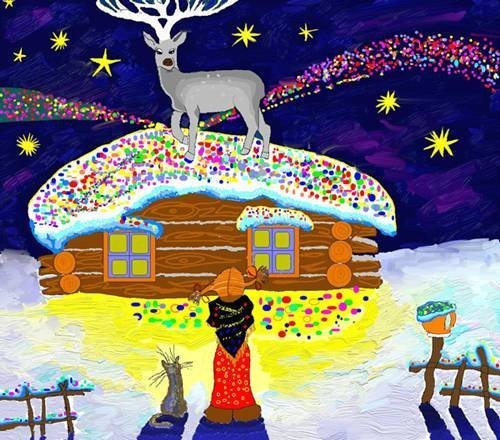 Рисунки к сказке серебряное копытце очень легко (41 фото)