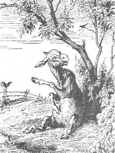 Басня Крылова осел и Соловей