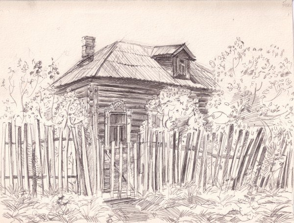 Бирюк рисунок