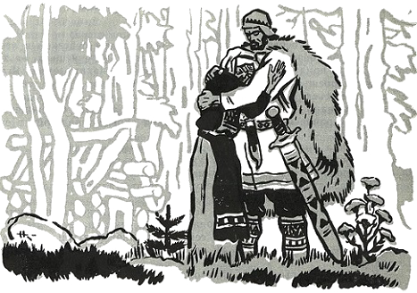 Раскраска Калевала