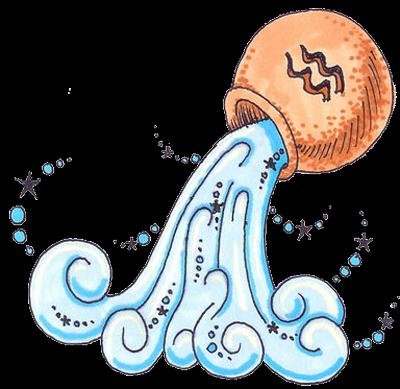 Водолей для срисовки