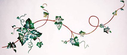 Растительный орнамент Вьюн