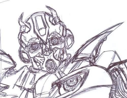 Бамблби скетч